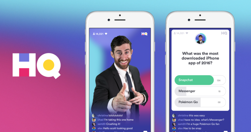 Image result for hq trivia