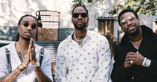 2 Chainz, Gucci Mane and Quavo Go Old-School for “Good Drank” Video