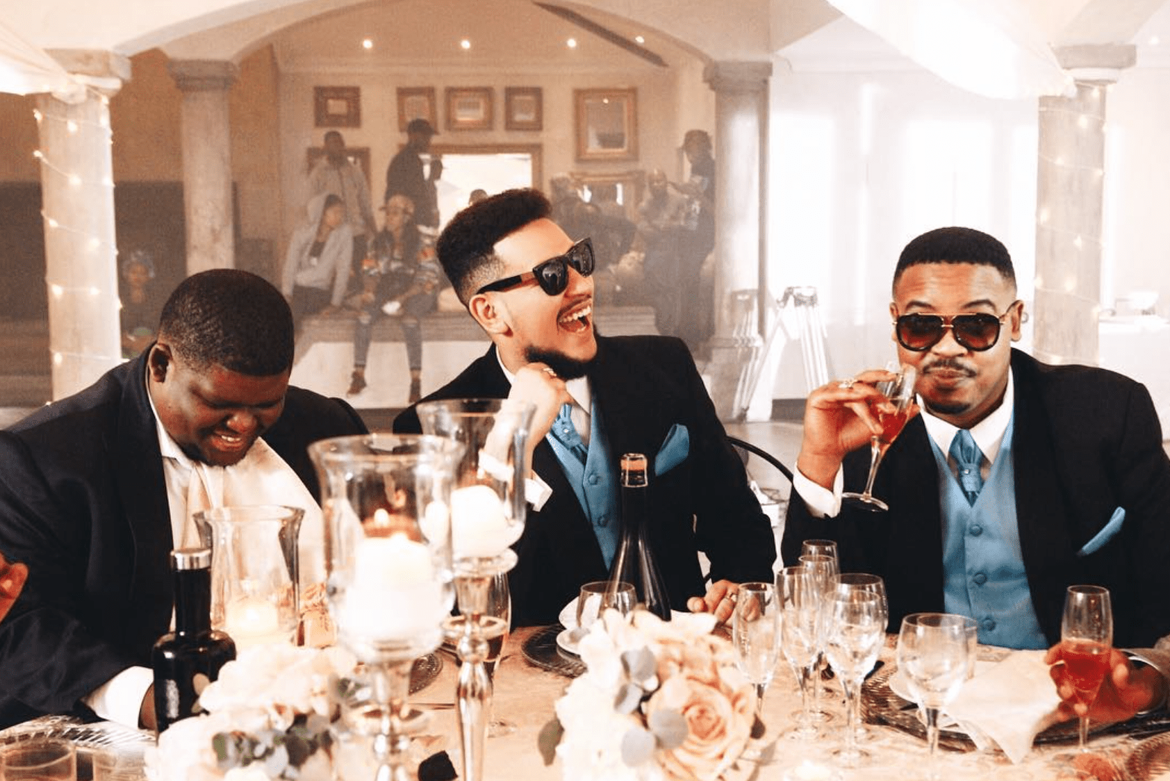 A possible wedding between Matheba and Forbes? Watch AKA’s music video for “Caiphus Song”