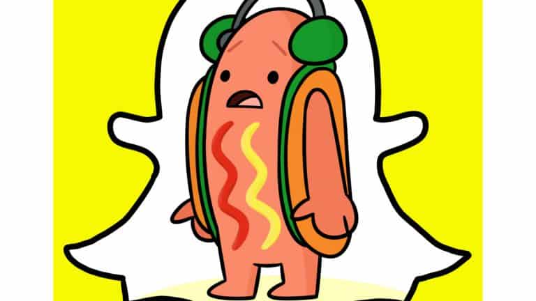 With a hot dog, SnapChat gave the world a meme and half