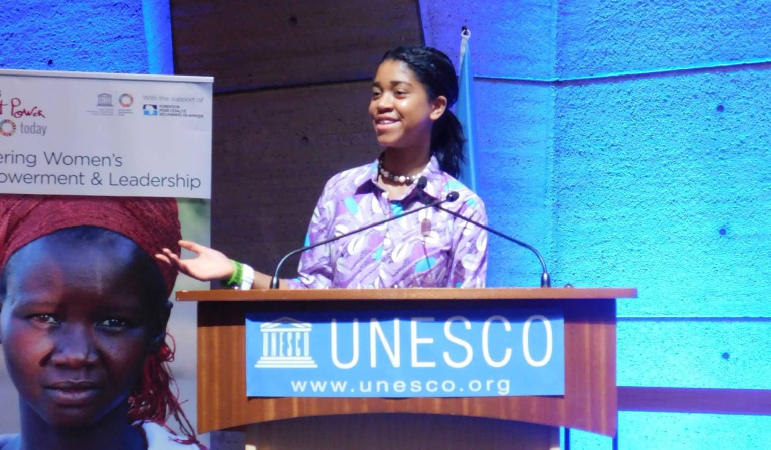Young filmmaker,  Zuriel Oduwole is honoured at UNESCO Soft Power conference