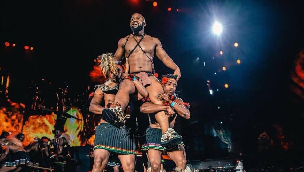 Cassper Nyovest’s concert becomes the third most attended at the FNB Stadium.