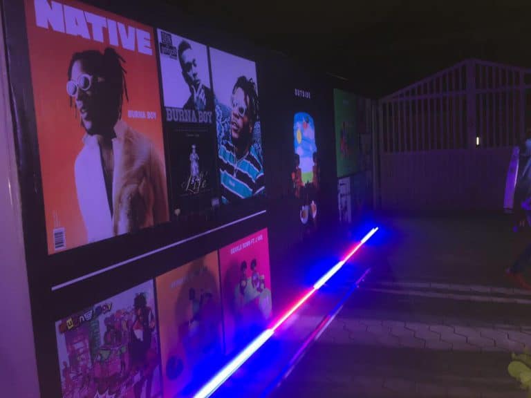 Here are a few pictures and updates from Burna Boy’s ‘Outside’ listening party