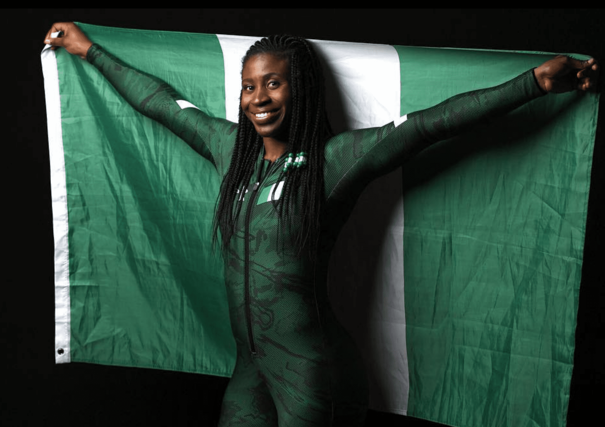 Nigeria’s Simidele will be the first black female Skeleton athlete at the Winter Olympics