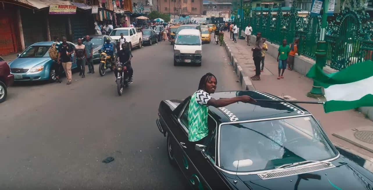 Watch the video for Naira Marley’s “Issa Goal” featuring Olamide and Lil Kesh