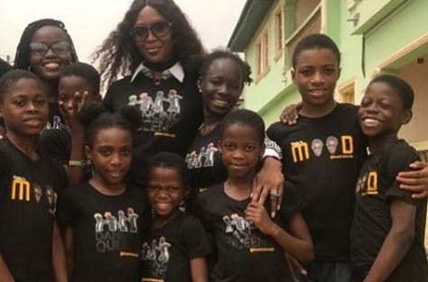 Naomi Campbell finally meets Ikorodu Kids Dance Crew