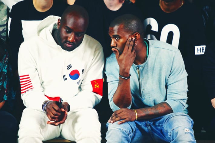 Virgil Abloh and Kanye West got very emotional at the Louis