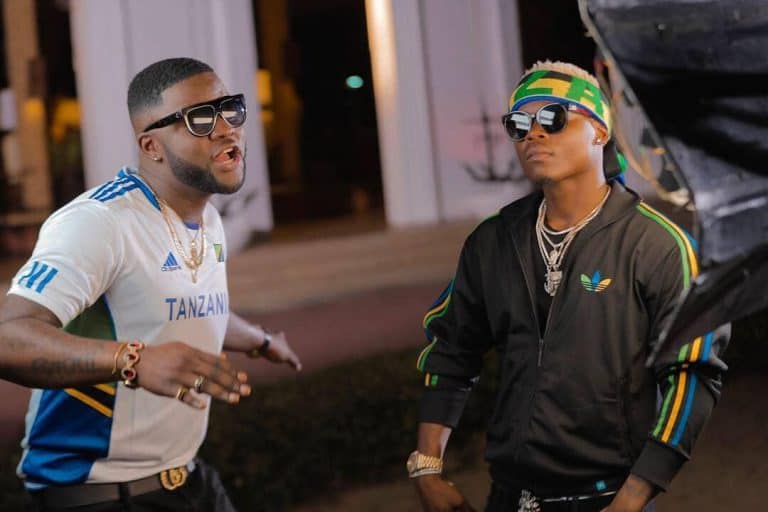 Watch Skales and Harmonize on “Fire Waist”