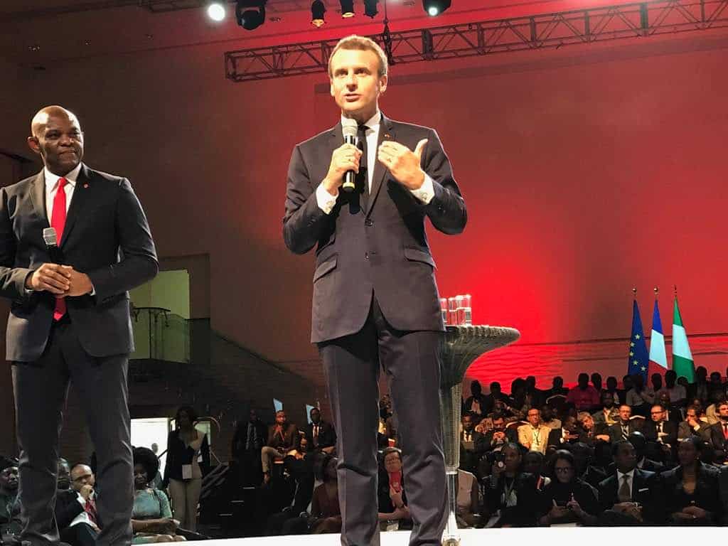 President Macron urges integration of private and public sector to promote economic development
