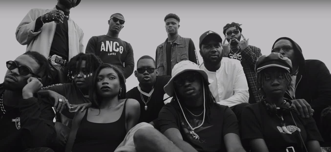 See Ajebutter22 and BOJ in monochrome video for “Yawa”