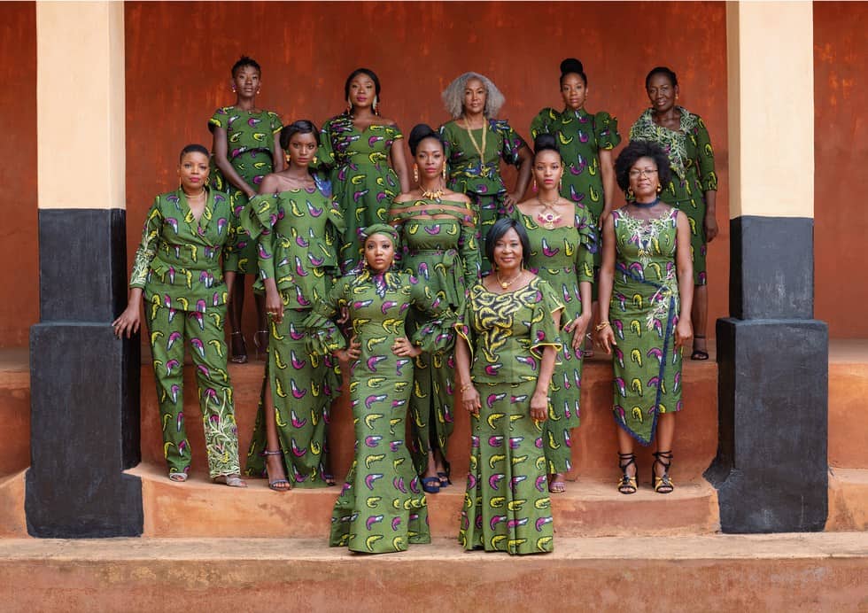 Vlisco’s Beninese inspired editorial “New Traditions” pays homage to West African party culture