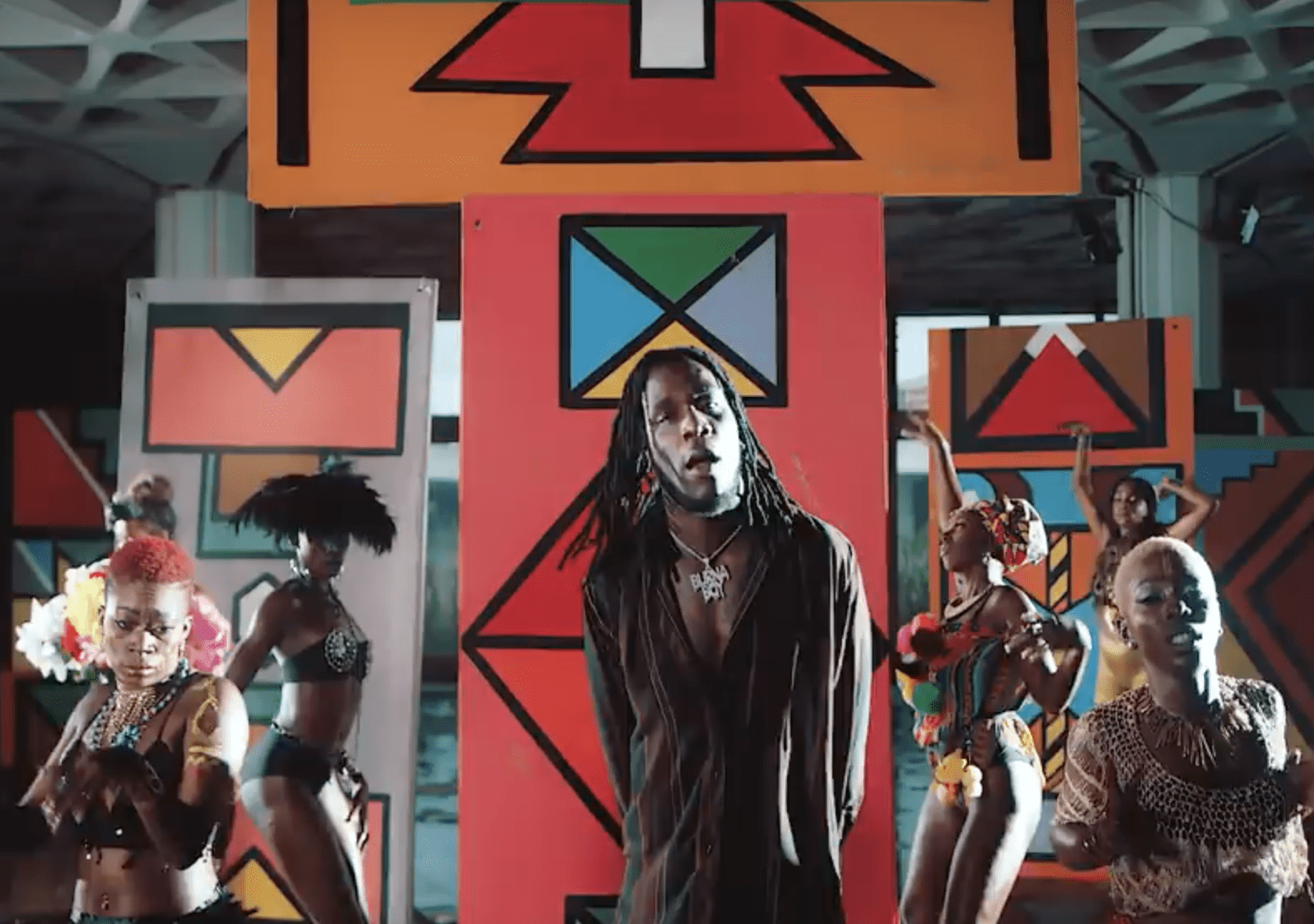 Burna Boy’s official music video for “Gbona” is a delight to watch