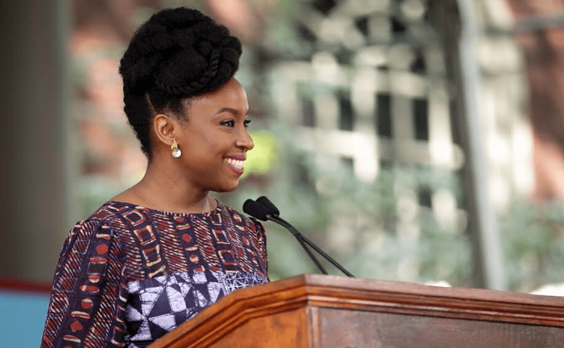 Chimamanda Ngozi Adichie earns the 2019 Everett Mitchell Rogers Award