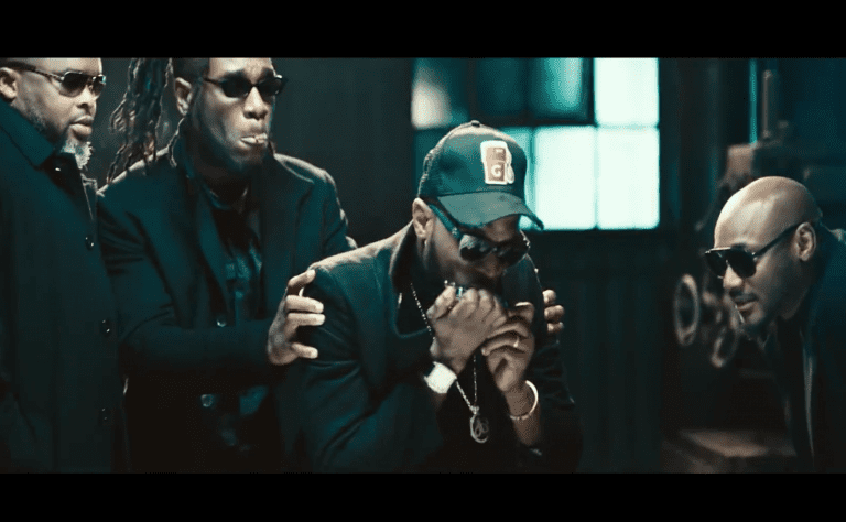 Larry Gaaga joins 2baba, Dbanj and Burna boy in epic video for “Baba Nla”: Watch