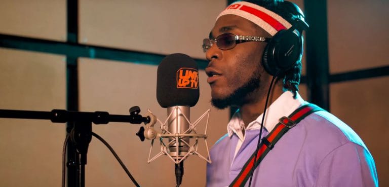 Watch Burna Boy drop a new freestyle on “Behind Barz”