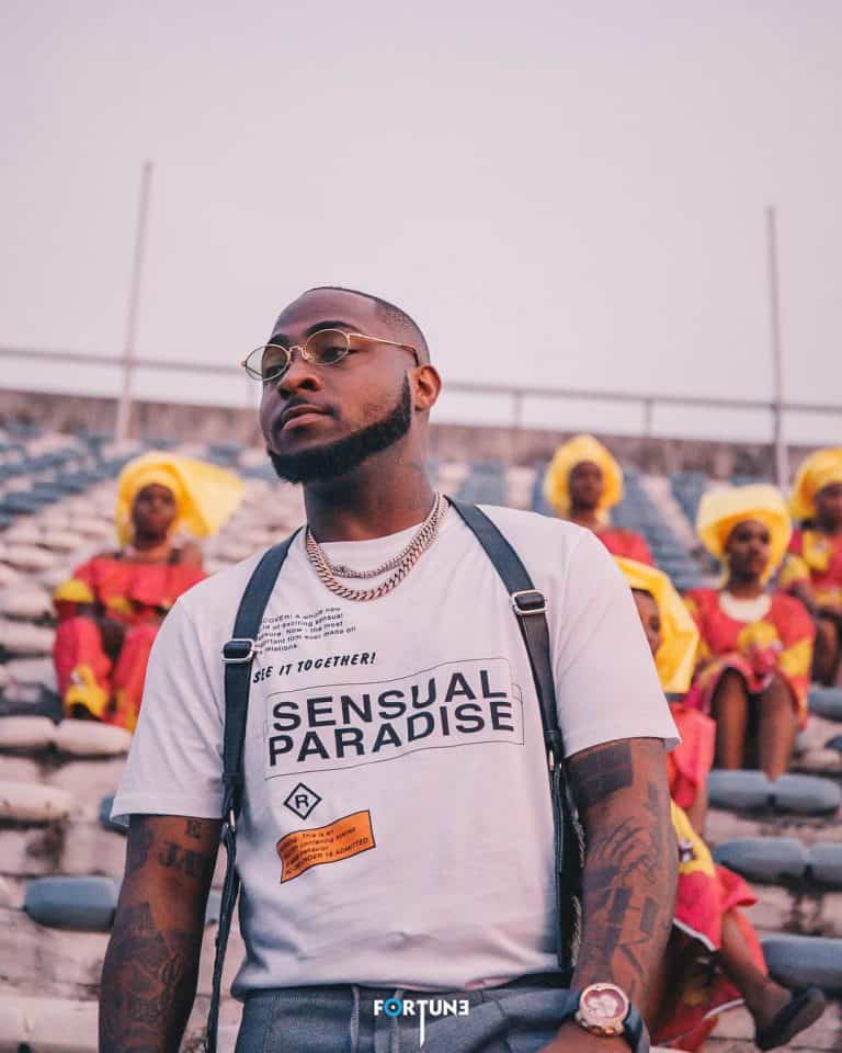 Davido’s “Fall Remix” features Busta Rhymes and Prayah