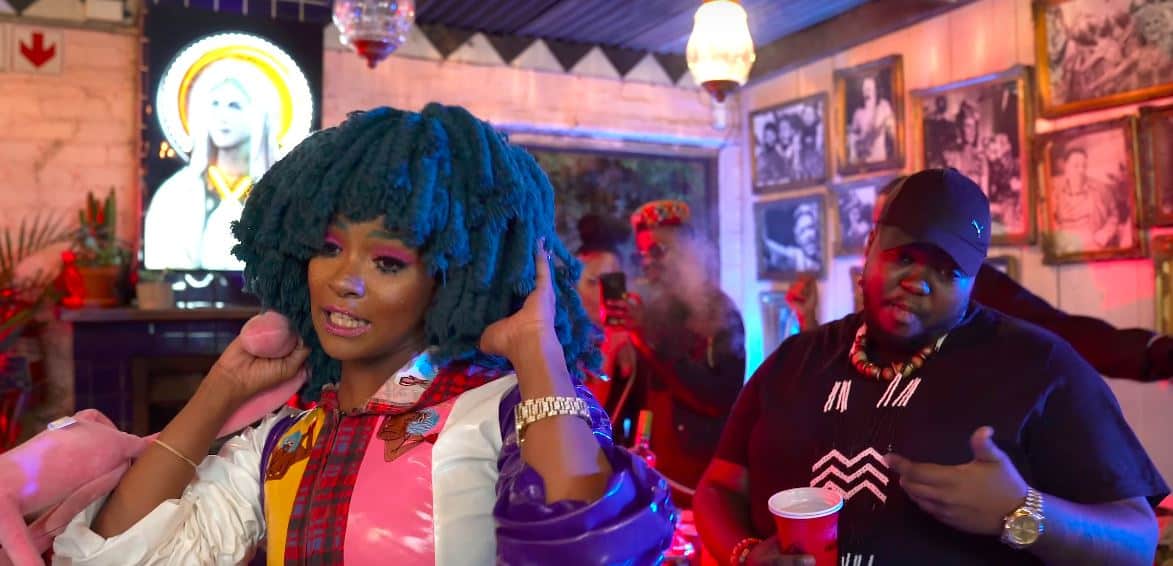 Heavy-K and Moonchild Sanelly share the music video for “Yebo Mama”