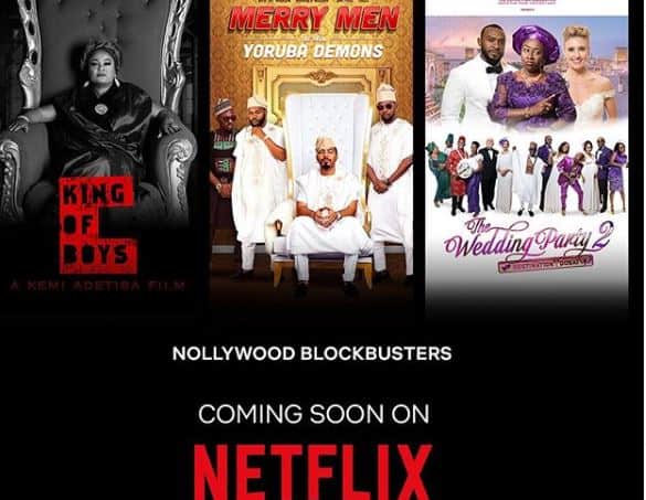 ‘The Wedding Party 2’, ‘King of Boys’ & ‘Merry Men’ are coming to Netflix soon