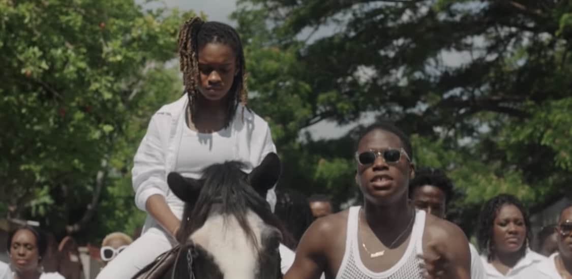 Koffee joins Daniel Caesar in the music video for “Cyanide (Remix)”