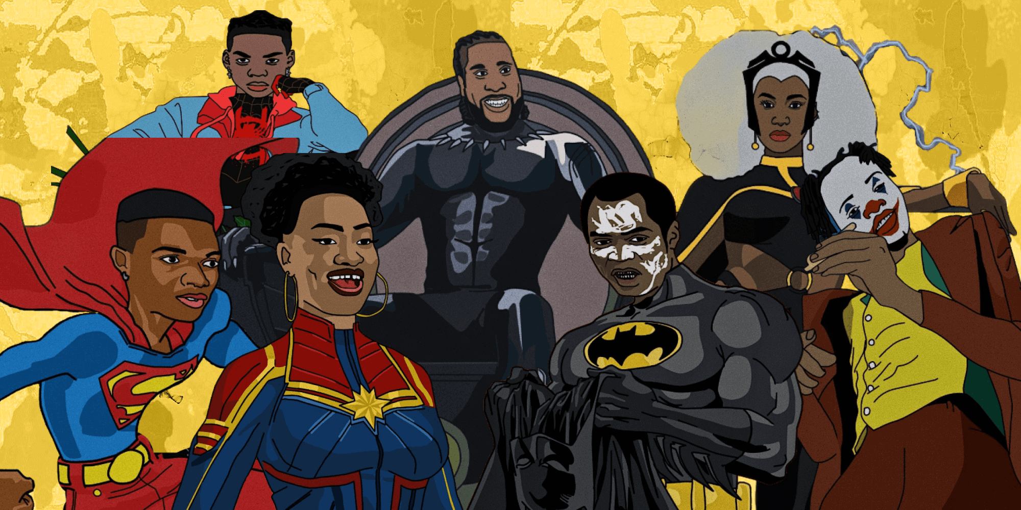 12 Nigerian Artists As Your Favourite Superheroes