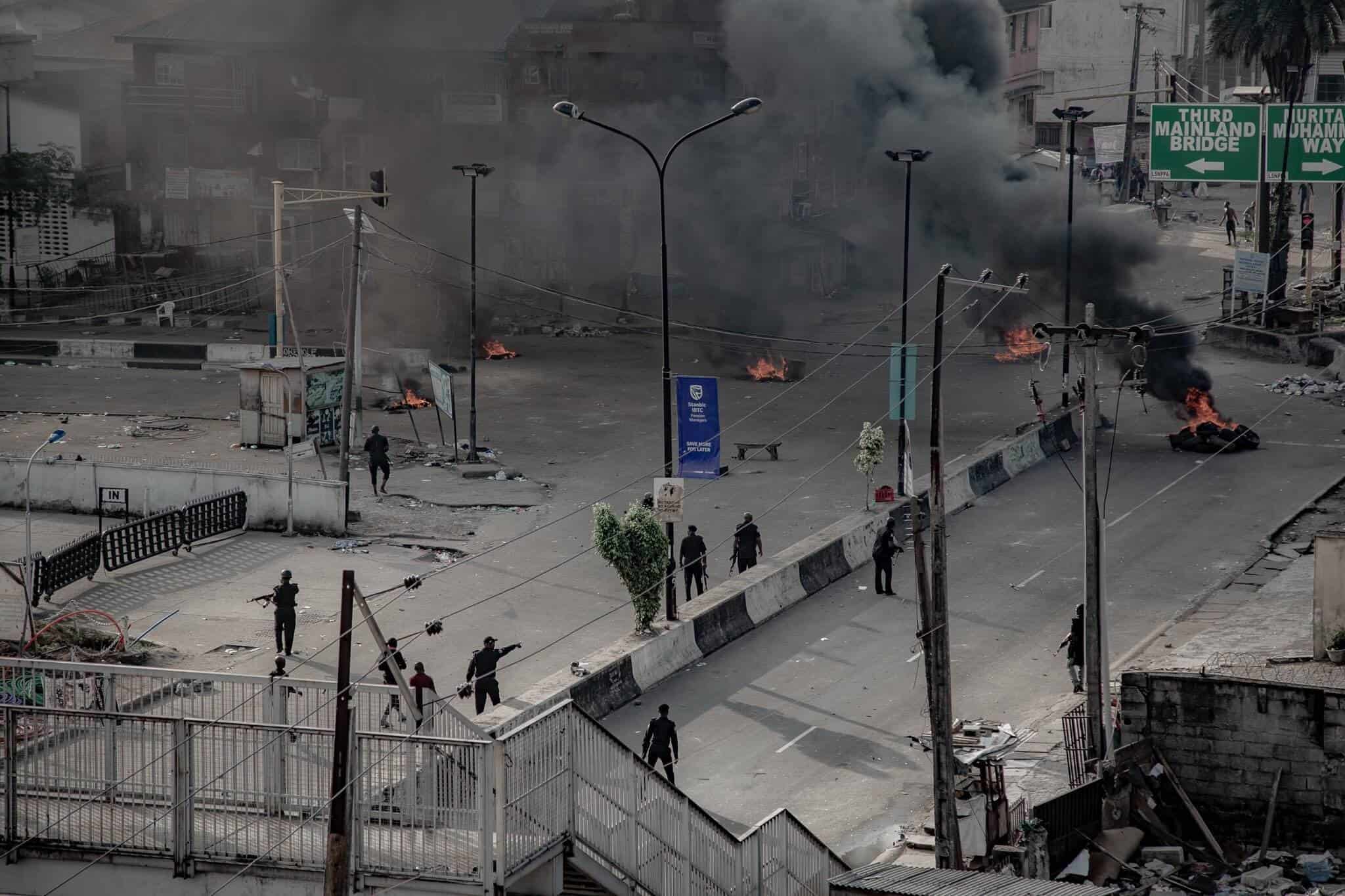 Police brutality continues throughout Lagos, following attack from the military