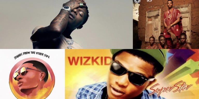 A look back at Wizkid’s album cover arts from his debut, ‘Superstar’ to ‘Made In Lagos’