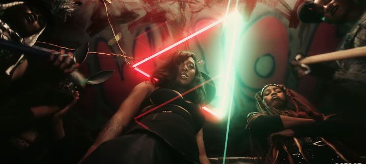 Tiwa Savage’s video for Naira Marley-assisted “Ole” combines Goth and guerrilla