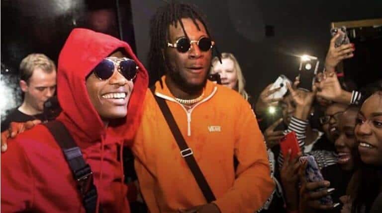 Wizkid & Burna Boy’s “Ginger” makes history as the first No. 1 song on TurnTable Top 50 chart