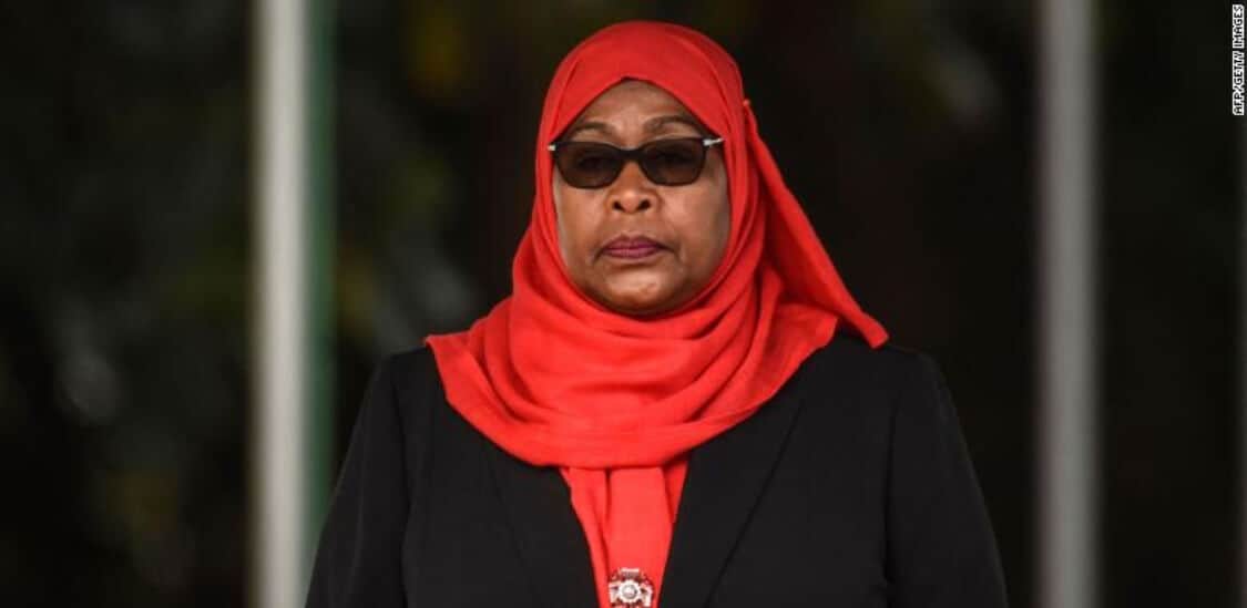 Tanzania swears in Samia Suluhu Hassan as its first female president