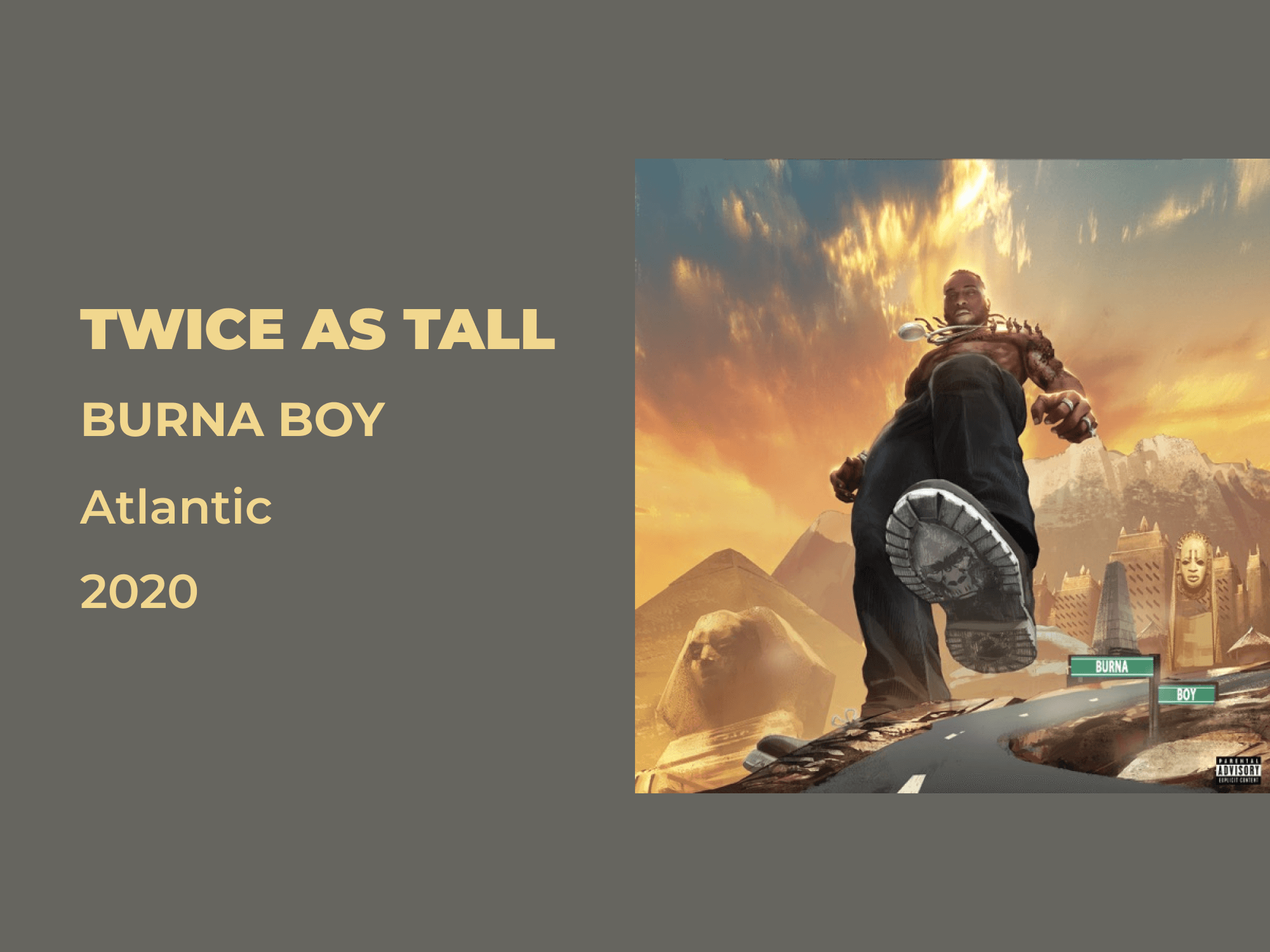 Review: Burna Boy’s Twice As Tall