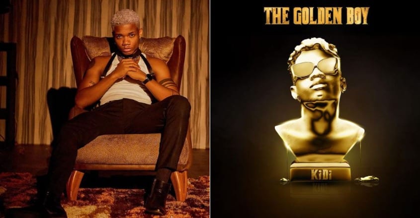 Listen to KiDi’s new sophomore album, ‘The Golden Boy’