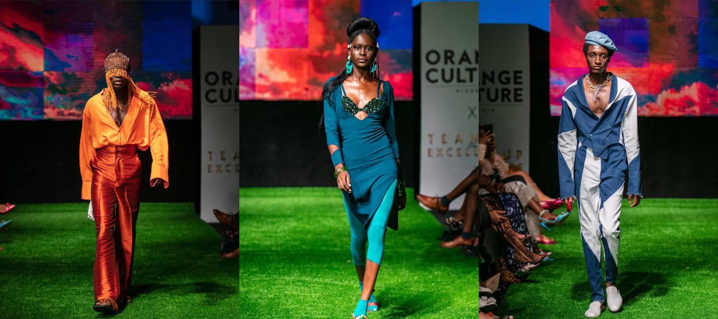 Where Were You: Orange Culture Kicks Off Lagos Fashion Week, Peacock Style!
