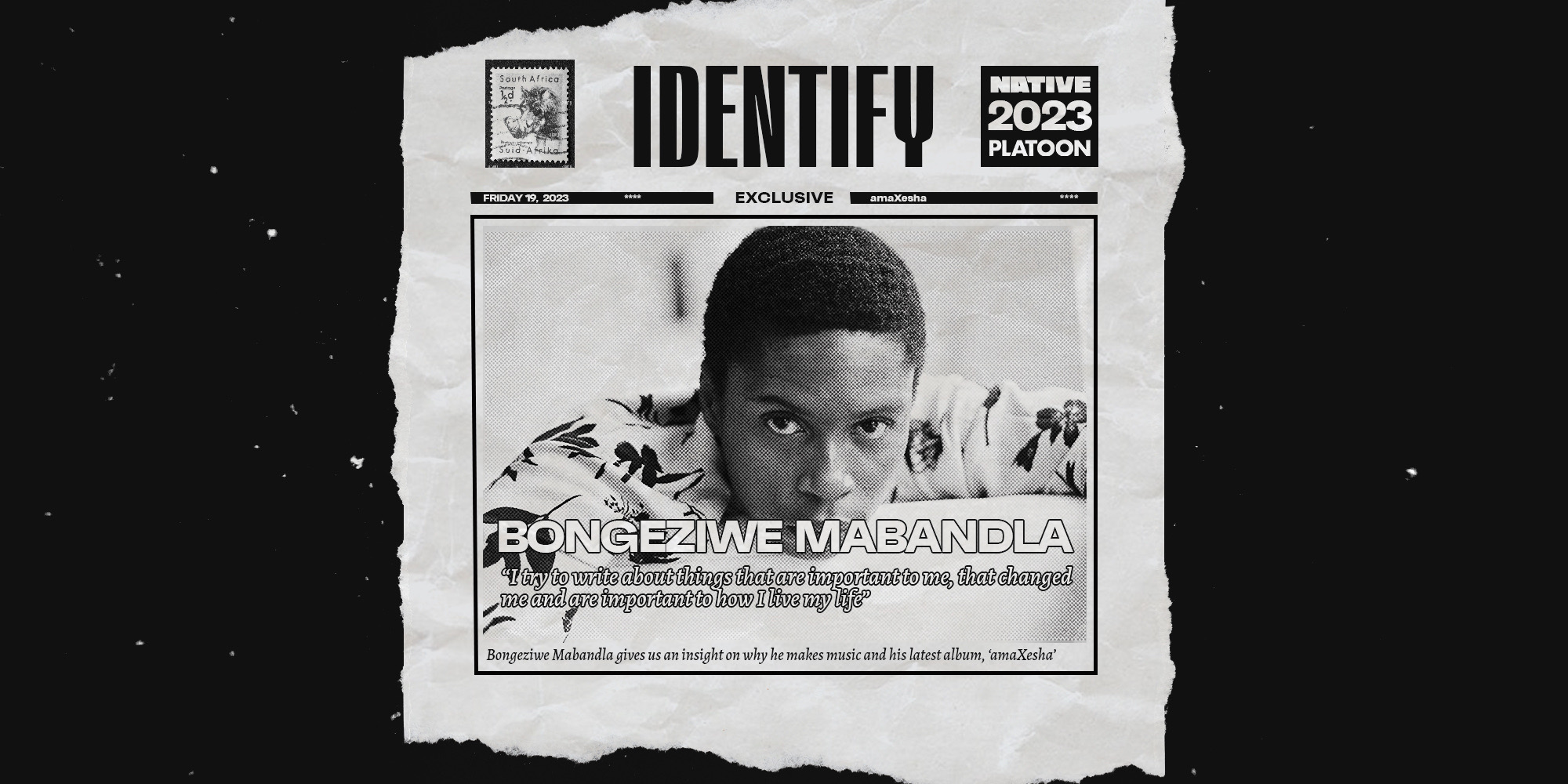 Identify: Bongeziwe Mabandla Is Channeling The Beauty Of The Times
