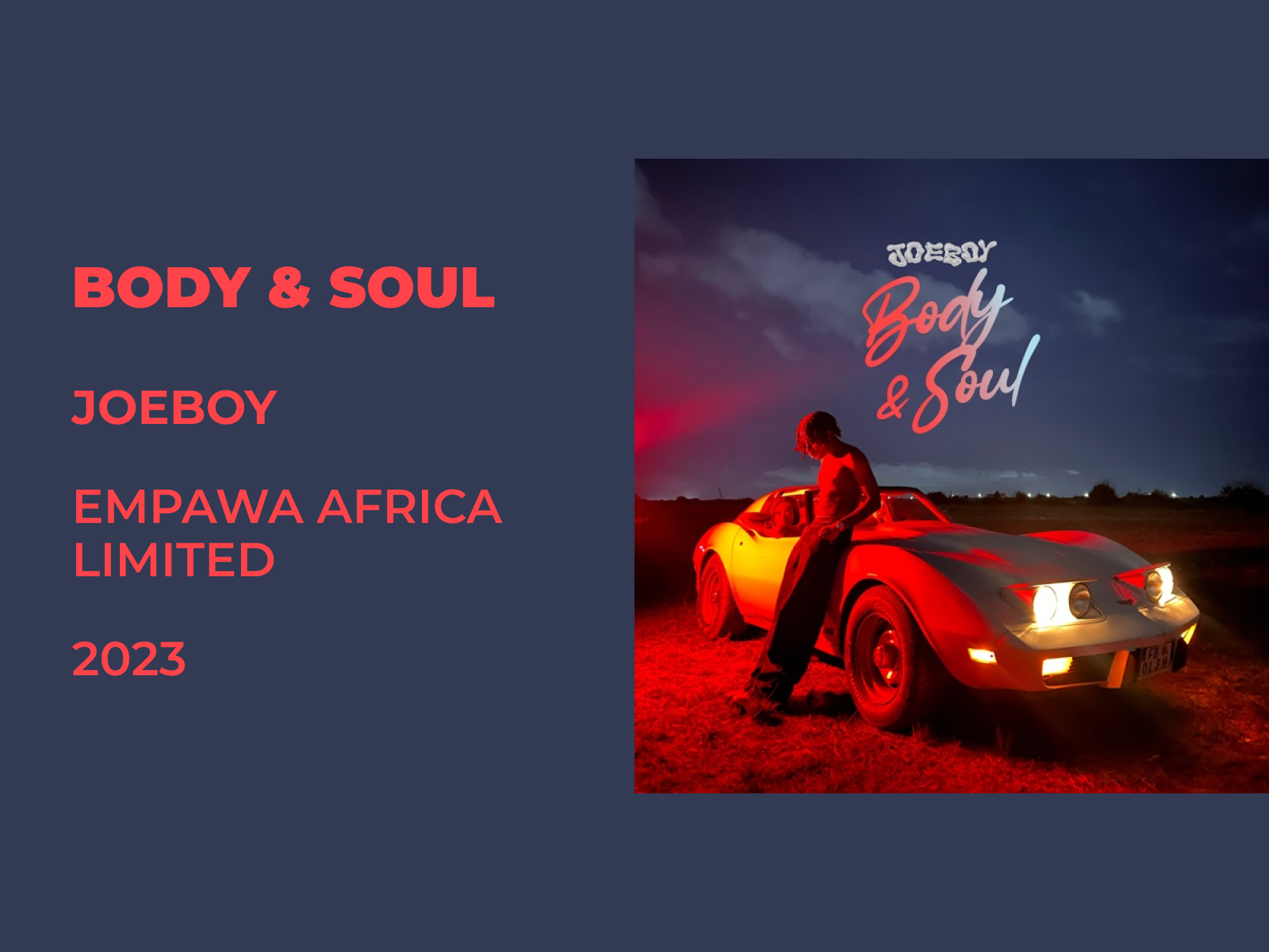 Review: Joeboy’s ‘Body & Soul’