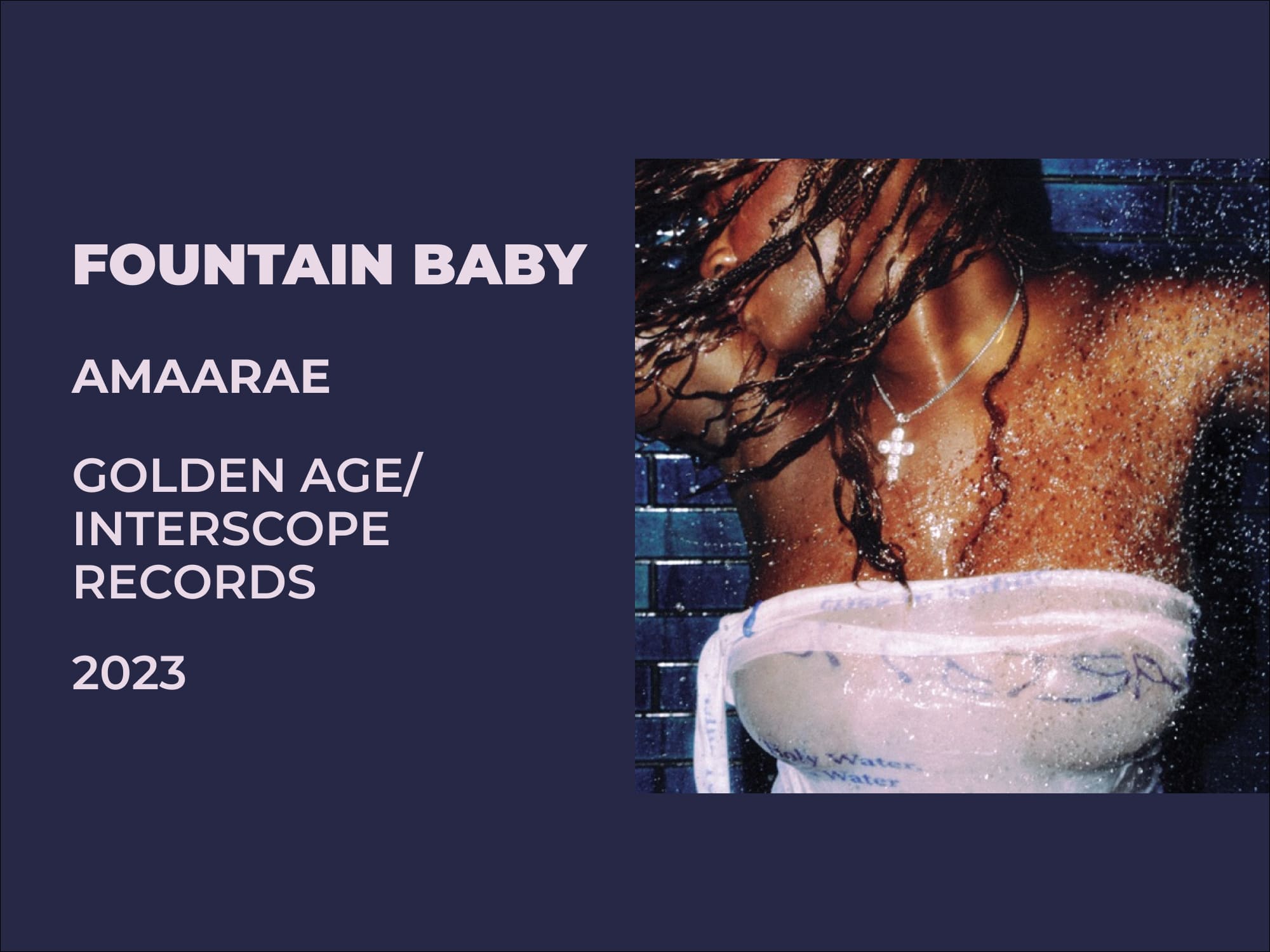 Review: Amaarae’s ‘Fountain Baby’