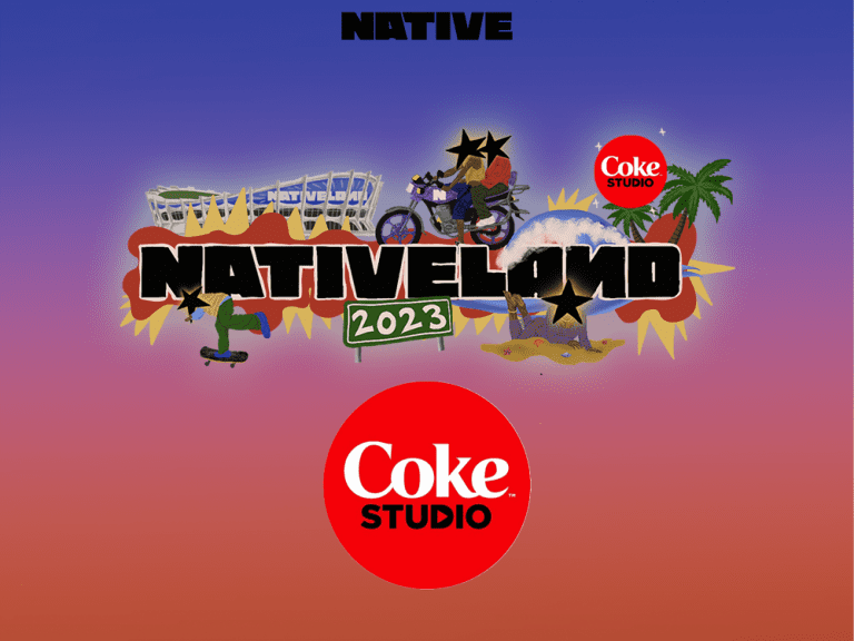 Coke Studio is the official headline sponsor of NATIVELAND 2023