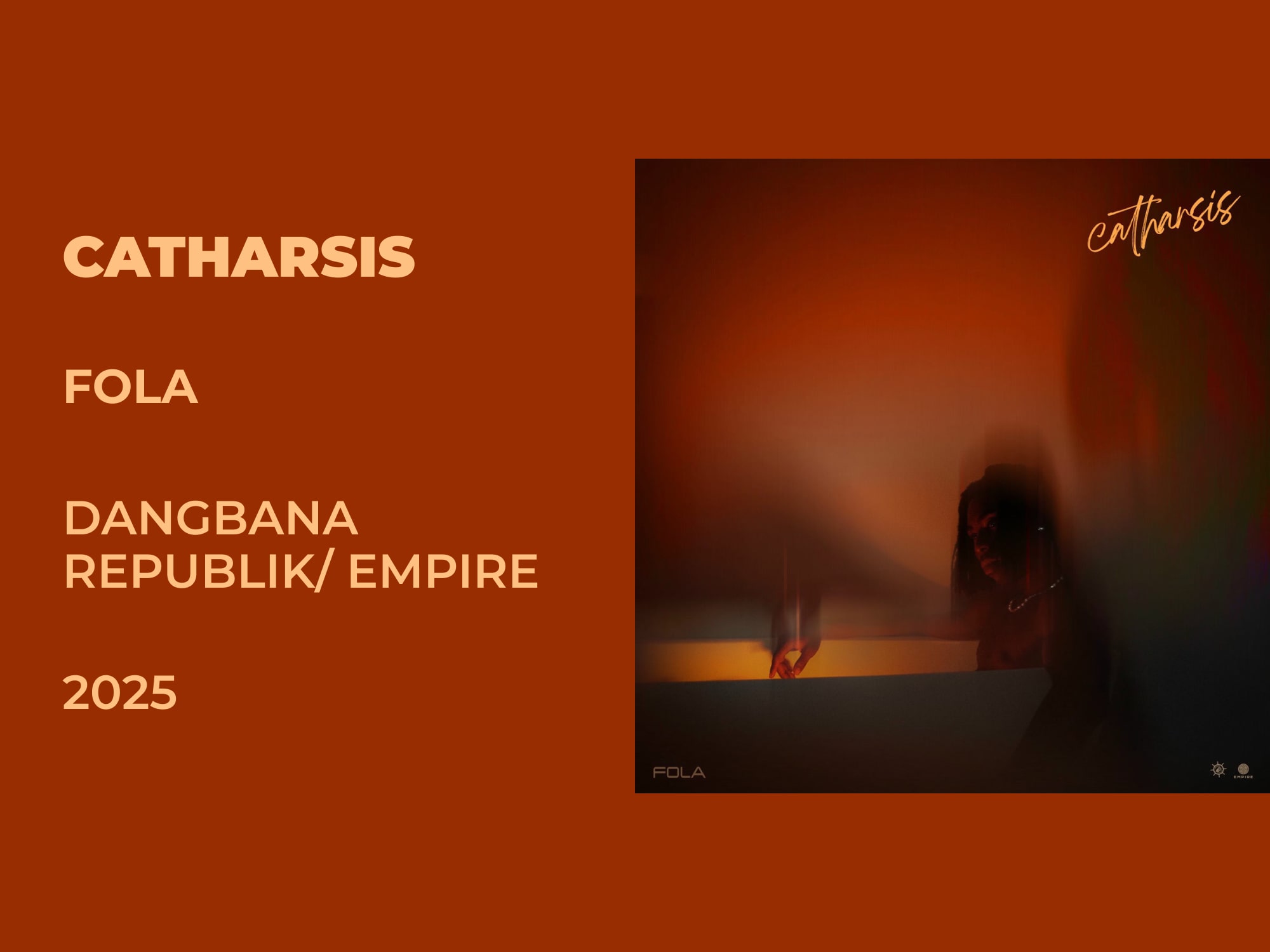 Review: Fola’s ‘Carthasis’
