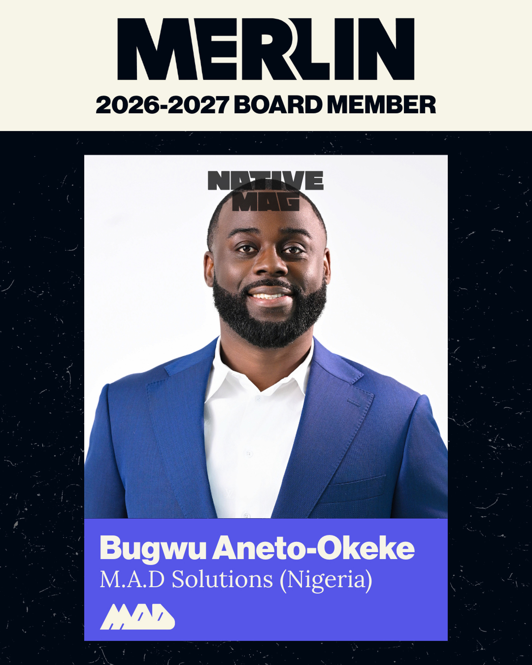 Bugwu Aneto-Okeke Joins The MERLIN Board